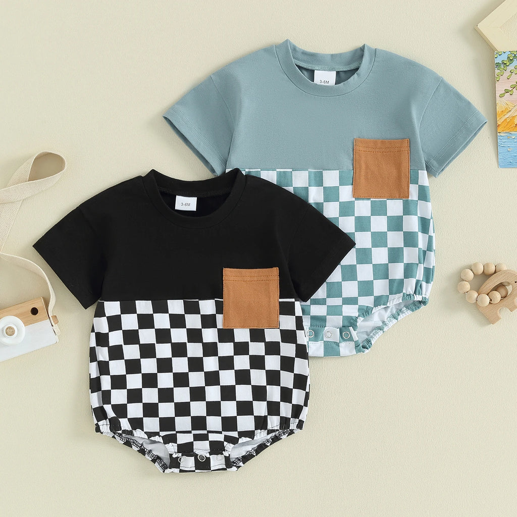 Checker Onesie