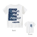 Short Sleeve Graffiti Print tshirt