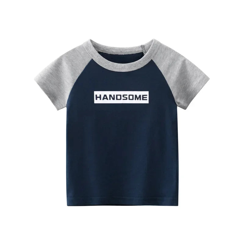 Short Sleeve Graffiti Print tshirts