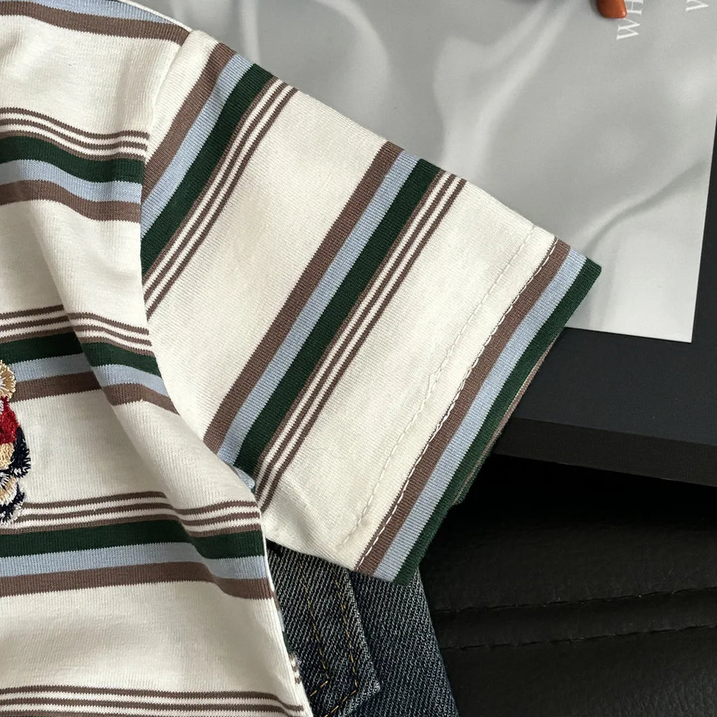 Stripe Short Sleeve T-shirt
