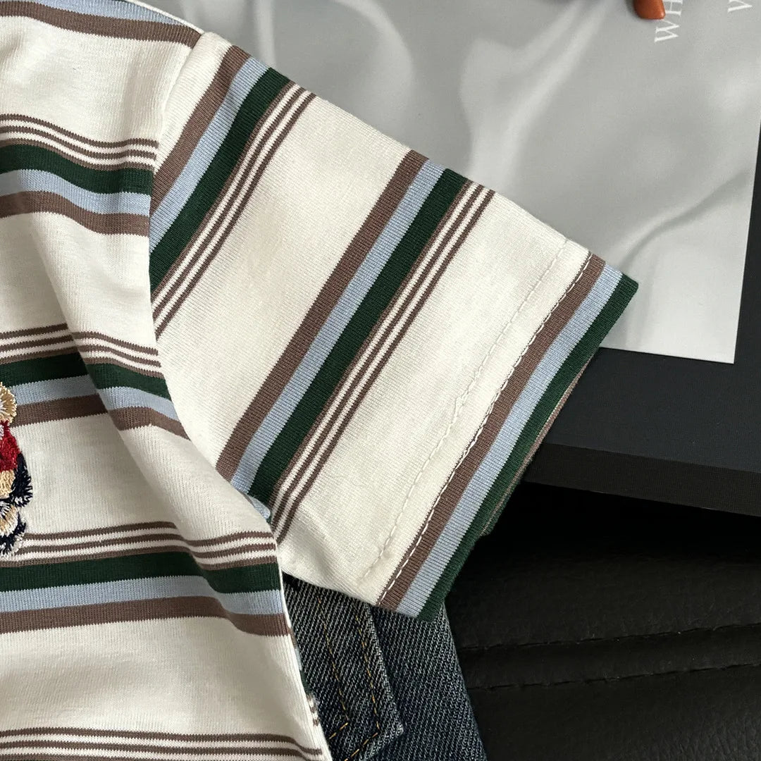 Stripe Short Sleeve T-shirt