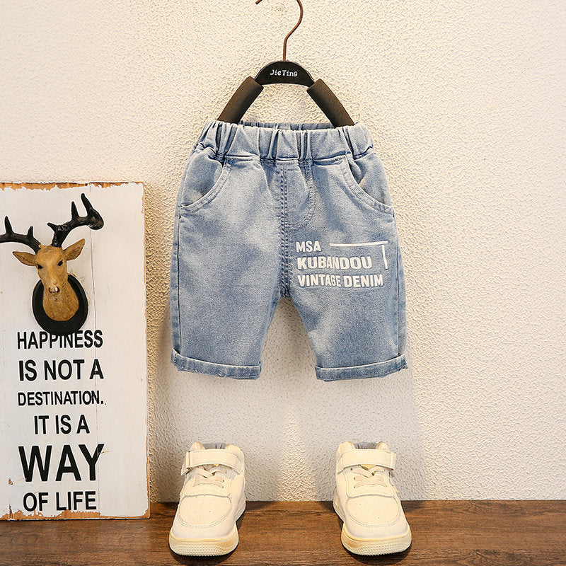 Vintage Jean Short Set