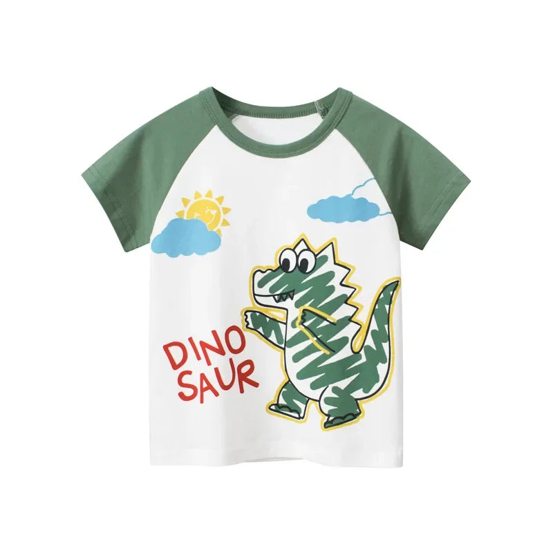 Short Sleeve Graffiti Print tshirts