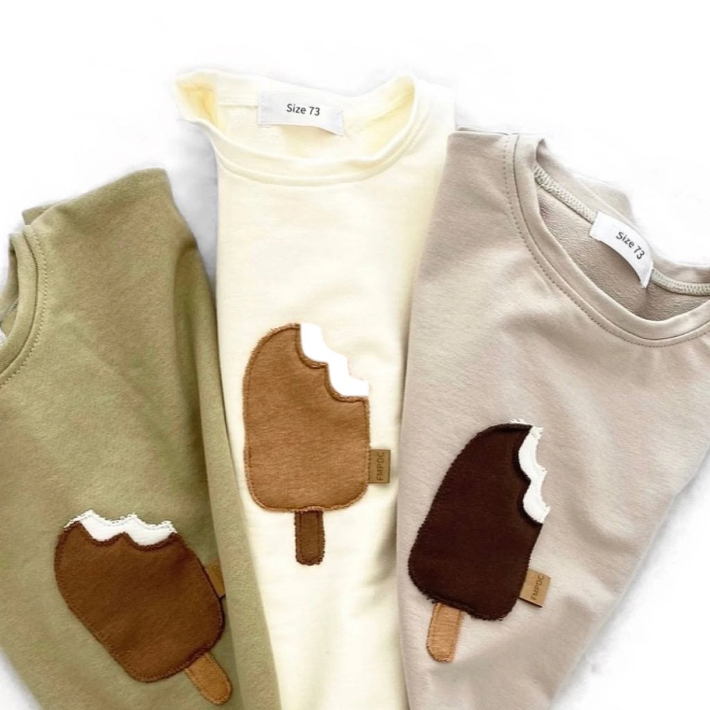 Summer Top Short Sleeve Cotton T Shirt Set