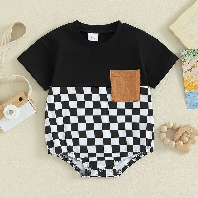 Checker Onesie