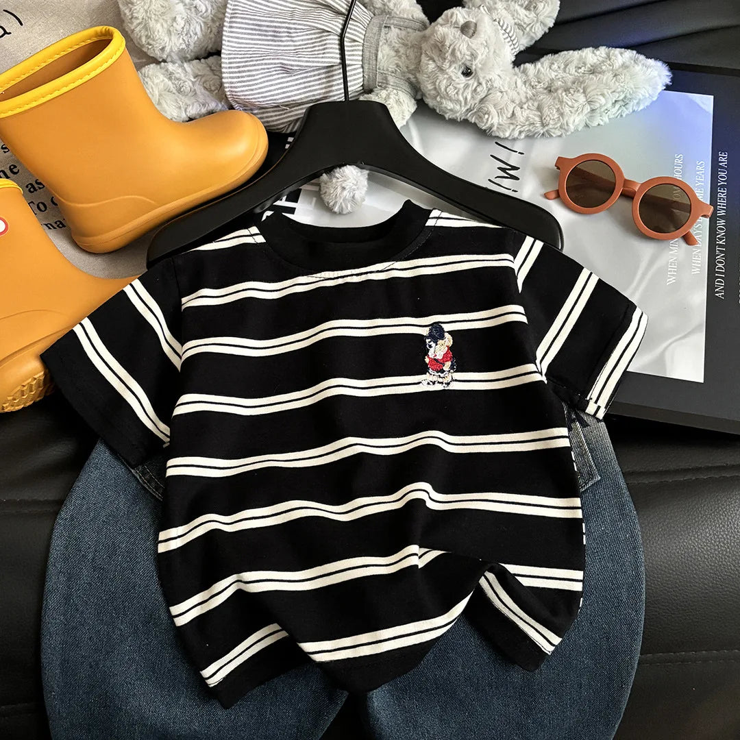 Stripe Short Sleeve T-shirt